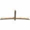Ekena Millwork Bellingham Rough Sawn Timber Gable Bracket, Douglas Fir, 84"W x 35"H x 4"D x 4"F, 10/12 Pitch GBW084X35X0404BEL00RDF - alternate 3